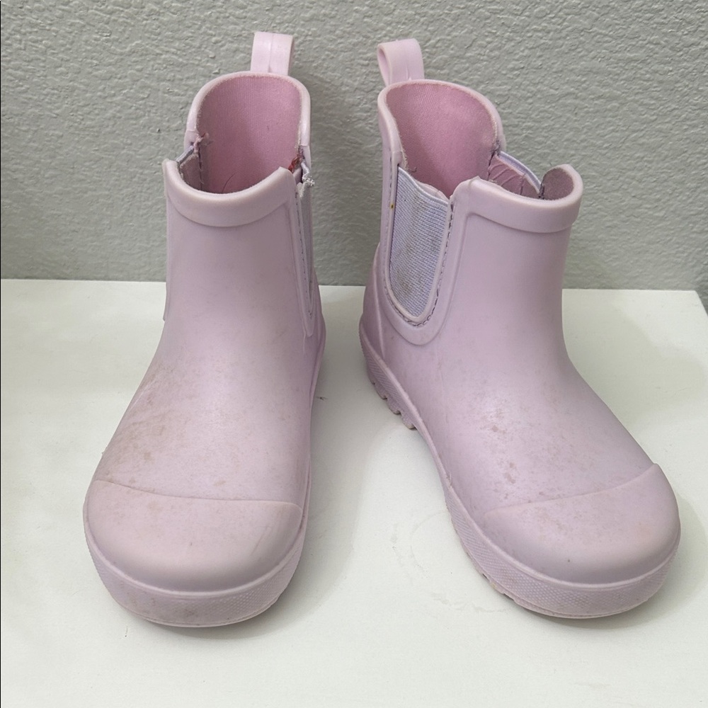 BearPaw Light Pink Kids Rain Boots